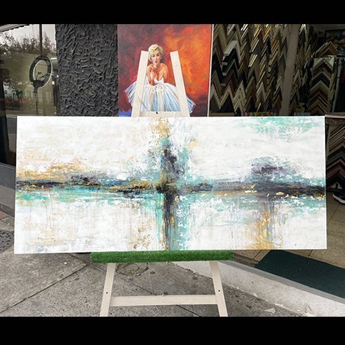 Abstracto Blanco - Arte moderno